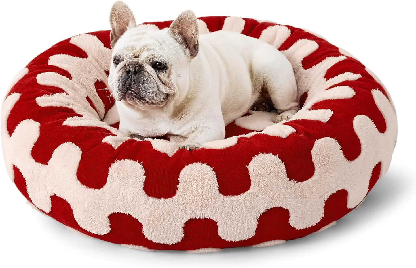 CozyPaw All-Season Pet Bed ๐พ | Plush Round Bed for Dogs & Cats