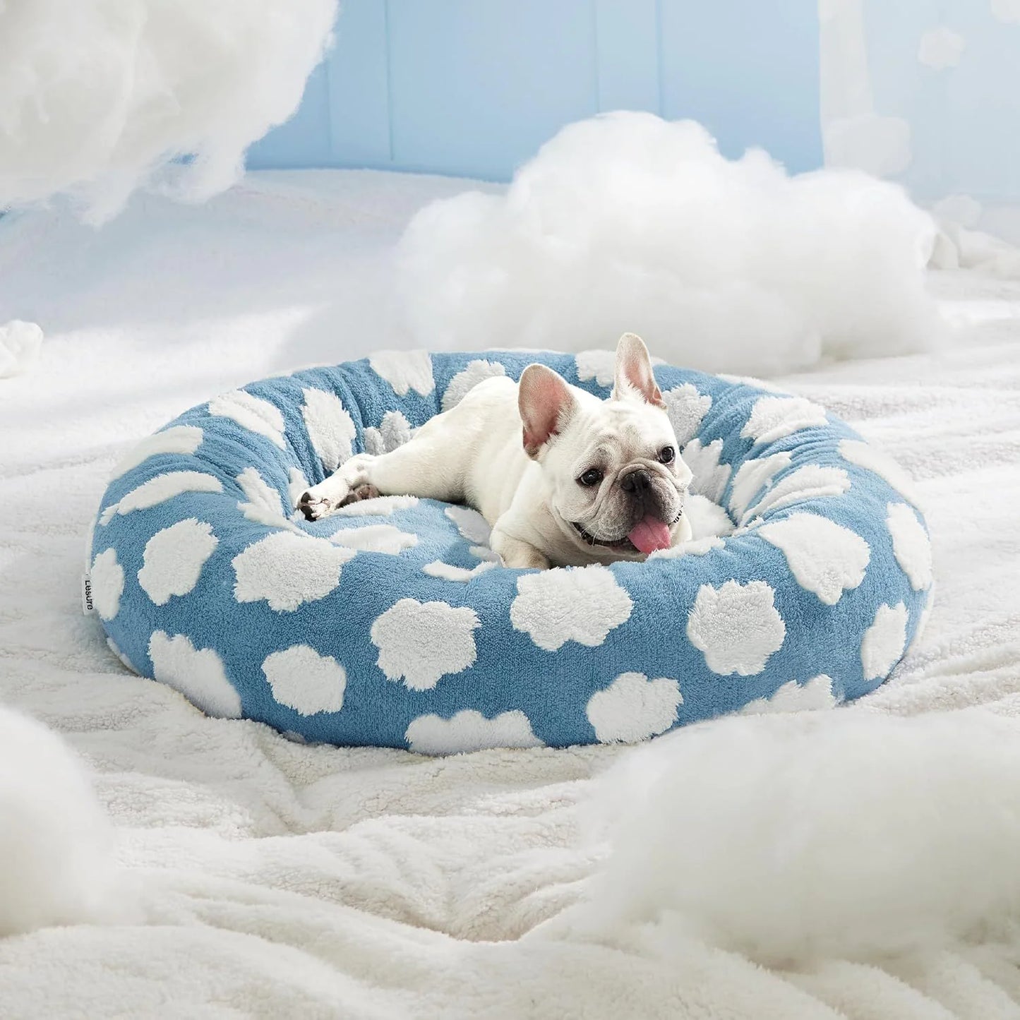 CozyPaw All-Season Pet Bed ๐พ | Plush Round Bed for Dogs & Cats