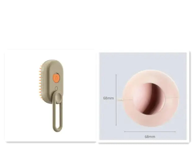 Pet Steam Grooming Brush πΎ | Gentle Steam Cleaning & Grooming for Cats & Dogs