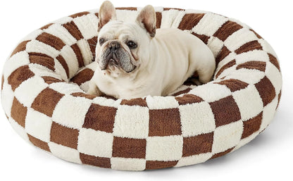 CozyPaw All-Season Pet Bed 🐾 | Plush Round Bed for Dogs & Cats
