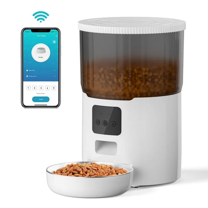 Smart Automatic Pet Feeder 🐾 | Programmable Food Dispenser for Cats & Dogs