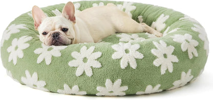 CozyPaw All-Season Pet Bed 🐾 | Plush Round Bed for Dogs & Cats
