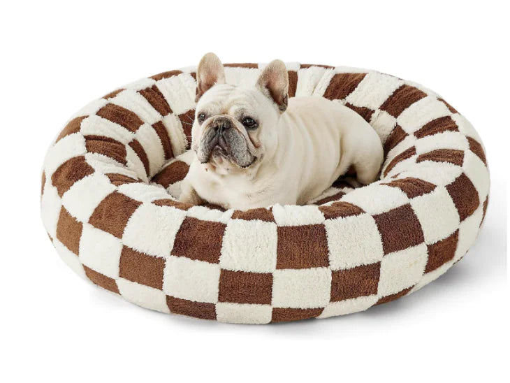 CozyPaw All-Season Pet Bed 🐾 | Plush Round Bed for Dogs & Cats