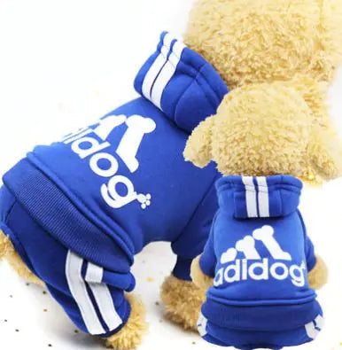Adidog Pet Hoodie 🐾 | Cozy & Stylish Dog Sweatshirt for All Breeds