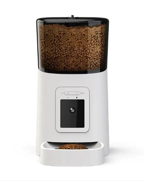 Smart Automatic Pet Feeder With HD Camera 📱🐾 | Remote Feeding & Video Monitoring