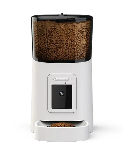 Smart Automatic Pet Feeder With HD Camera 📱🐾 | Remote Feeding & Video Monitoring