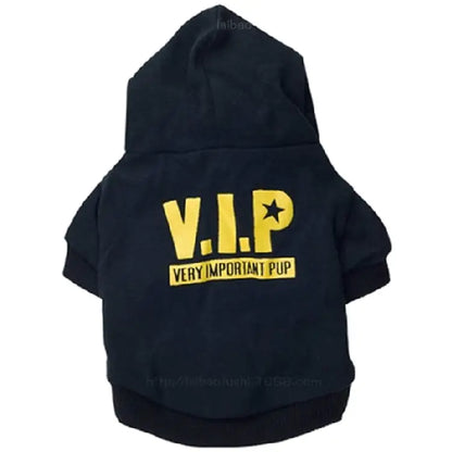 Fleece Printed Dog Hoodie 🐾 | Funny & Stylish Pet Sweatshirts for All Breeds