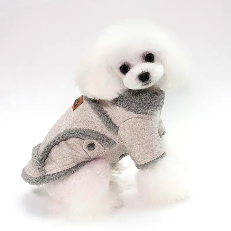Luxe Fleece-Lined Winter Jacket 🐾| Warm & Stylish Dog Coat for All Breeds