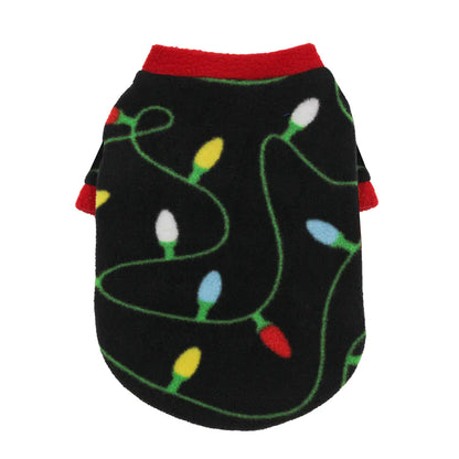 Christmas Dog Sweater 🎄 | Warm Fleece Holiday Outfit for Small & Large Breeds
