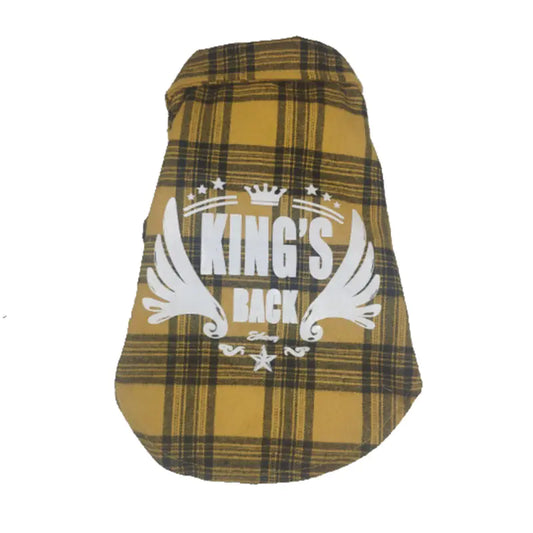 “King’s Back” 👑 Matching Shirts – For You & Your Furry Best Friend  🐾