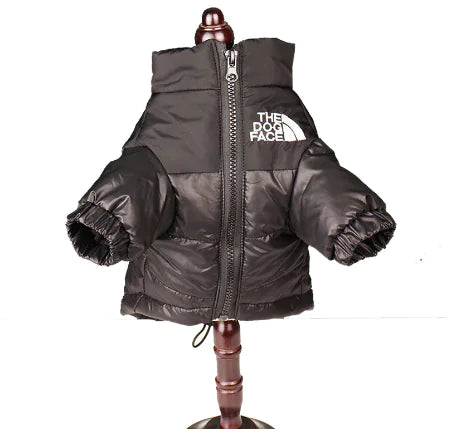 🧥🐾 Fashion Warm Waterproof Dog Padded Jacket – Stylish Winter Raincoat for Pets