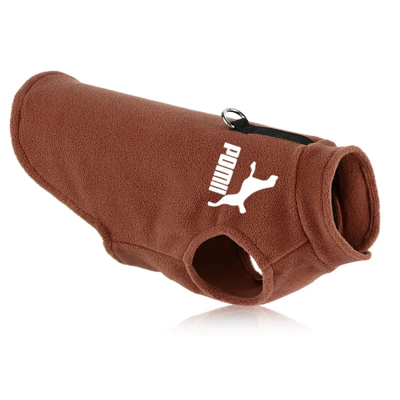 Dog Polar Fleece Vest 🐾 | Warm & Stylish Winter Jacket for Small to Large Breeds