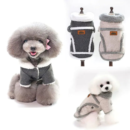 Luxe Fleece-Lined Winter Jacket 🐾| Warm & Stylish Dog Coat for All Breeds