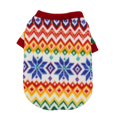Christmas Dog Sweater 🎄 | Warm Fleece Holiday Outfit for Small & Large Breeds