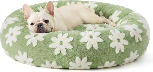CozyPaw All-Season Pet Bed 🐾 | Plush Round Bed for Dogs & Cats