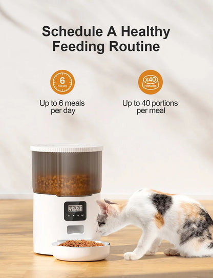 Smart Automatic Pet Feeder 🐾 | Programmable Food Dispenser for Cats & Dogs