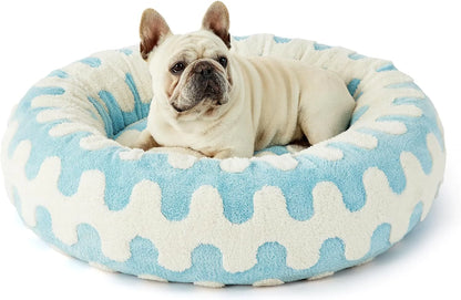 CozyPaw All-Season Pet Bed 🐾 | Plush Round Bed for Dogs & Cats