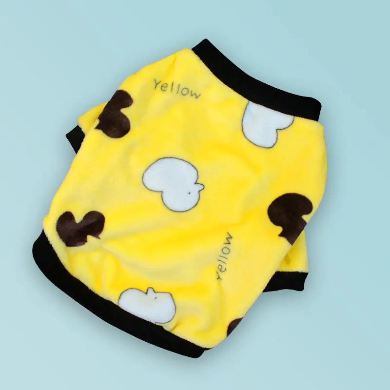 Corgi Winter Pajamas 🐾 - French Style Dog Clothes for Small & Large Breeds