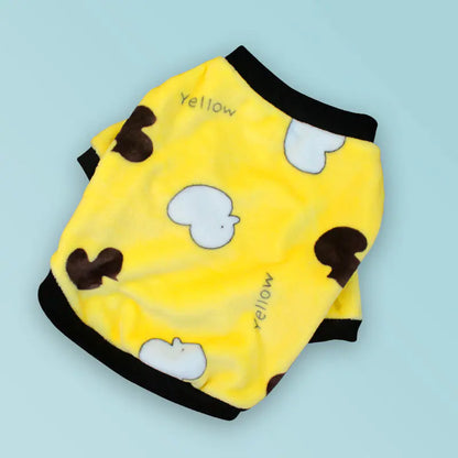 Corgi Winter Pajamas 🐾 - French Style Dog Clothes for Small & Large Breeds