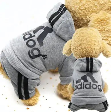 Adidog Pet Hoodie 🐾 | Cozy & Stylish Dog Sweatshirt for All Breeds