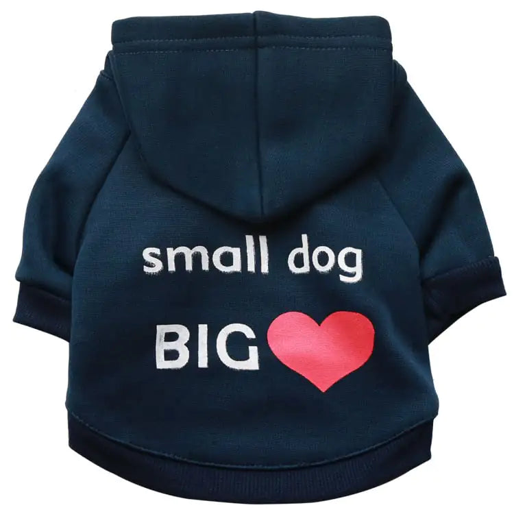 Fleece Printed Dog Hoodie 🐾 | Funny & Stylish Pet Sweatshirts for All Breeds