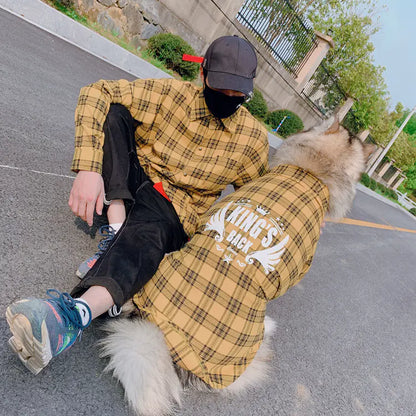 “King’s Back” 👑 Matching Shirts – For You & Your Furry Best Friend  🐾