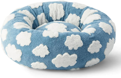 CozyPaw All-Season Pet Bed 🐾 | Plush Round Bed for Dogs & Cats